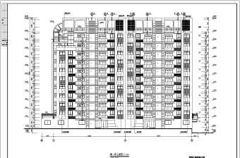 某高层住宅楼设计cad建施图