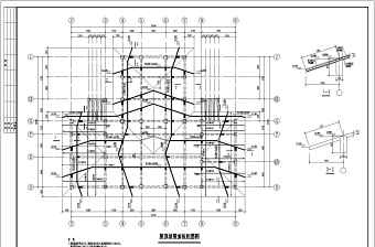 某三层会所混凝土框架结构设计施工图
