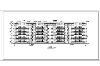 某地5层砖混结构住宅楼建筑施工图
