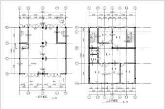 某地三层底框结构商住楼建筑结构施工图