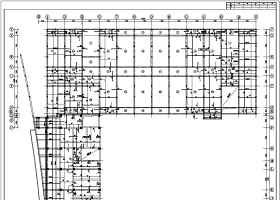 某地区六层宿舍楼框架结构设计施工图