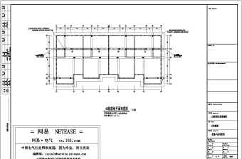 上海三层的双拼别墅电气设计施工图