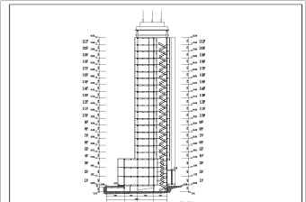 某地下二层地上二十层框架结构高层综合办公楼建筑设计方案