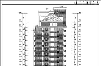 某21层剪力墙结构住宅楼建筑施工图纸