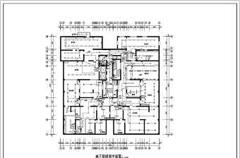 一栋22层的商住楼电气设计施工图