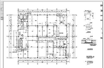 农大东区食堂建筑设计CAD施工图