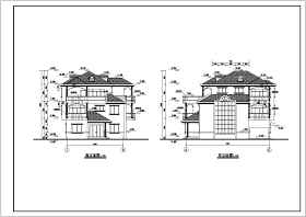 某地3层砖混结构别墅建筑结构施工图