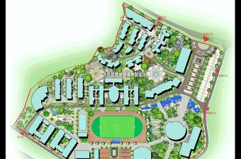 校园景观规划设计图