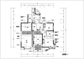 经典的住宅装修设计全套CAD施工图