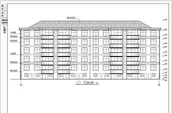 某五层带架空砖混结构住宅楼施工图