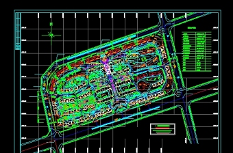 某小区规划总图
