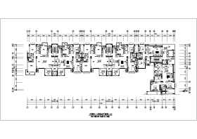 万科高层住宅楼建筑设计CAD施工图