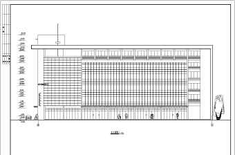 某地框架结构商务楼建筑及结构设计施工图