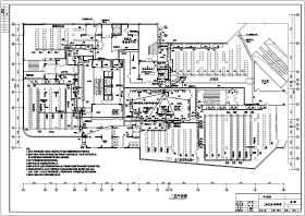 某3层通信中心机房电气设计施工图