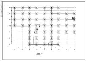 某二层钢结构框架结构施工图（组合楼板）