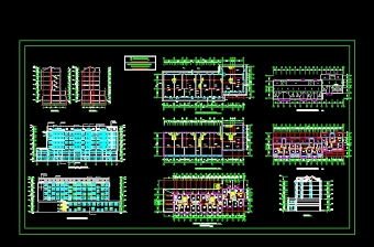 六跃七商住楼方案扩初图