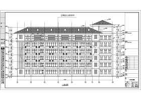 某地六层框架结构宿舍综合楼建筑施工图