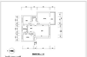 某地两室两厅装修设计施工图