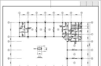 某地二层砖混结构办公楼结构施工图