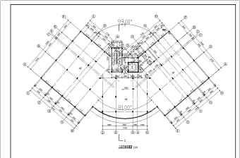 小高层住宅建筑设计CAD方案图
