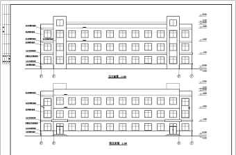 多层宿舍楼建筑方案设计图