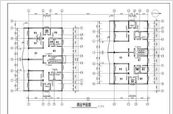 某地商住楼全套建筑设计CAD施工图