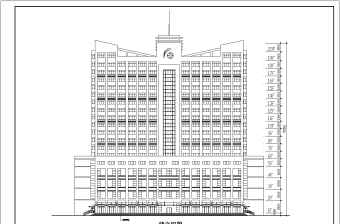 某地高层酒店建筑全套设计CAD方案图纸