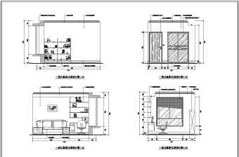 某三室两厅住宅装修设计施工图纸