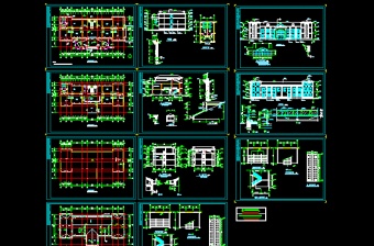 办公楼建筑施工图