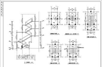 某地多层框架结构住宅楼建筑施工图