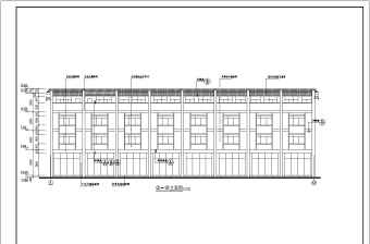 商铺建筑全套设计CAD施工图