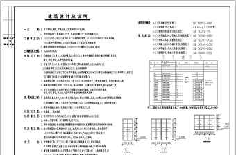 某三层框混结构别墅全套建筑结构施工图