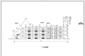 某地三层框架结构幼儿园建筑设计施工图
