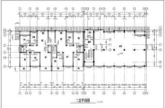江南风格沿街商住楼建筑设计图