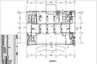 某地5层办公楼的中央空调、防排烟设计施工图