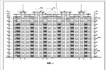 小区高层住宅楼全套设计CAD图
