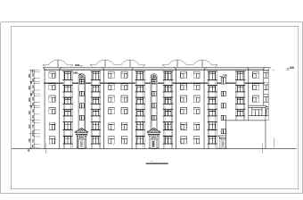 某小区高层住宅楼建筑设计图