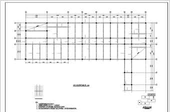 某坡屋面框架结构住宅楼结构设计施工图
