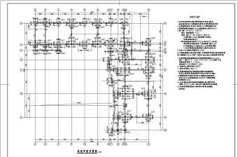 某地多层框架结构教学楼结构设计施工图