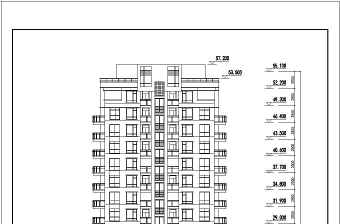 航运新村高层住宅建筑设计图