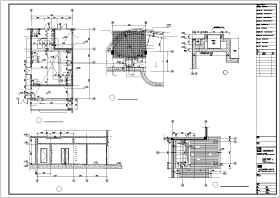 上海会所建筑设计全套施工CAD图