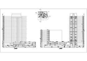 某地高层框剪结构酒店建筑设计方案图