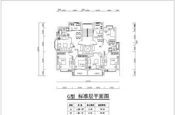 小高层多层住宅cad施工图