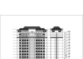 某地下二层地上十七层框架结构酒店公寓建筑设计方案
