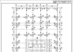 某大厦框架结构地下室基础设计施工图
