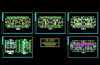 商住楼建筑施工图