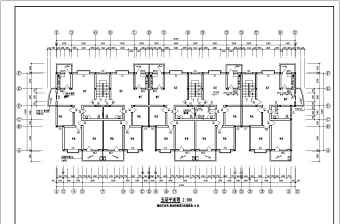 六层住宅楼建筑方案设计图