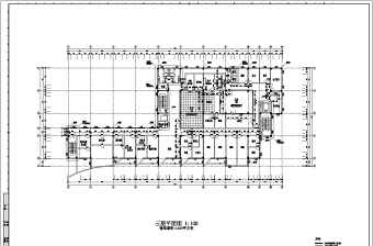 某多层医院影像楼建筑设计平面图