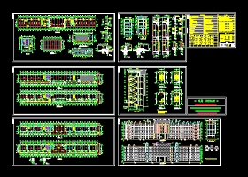 小学综合楼建筑施工图