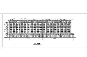 某小区高层住宅楼建筑设计图